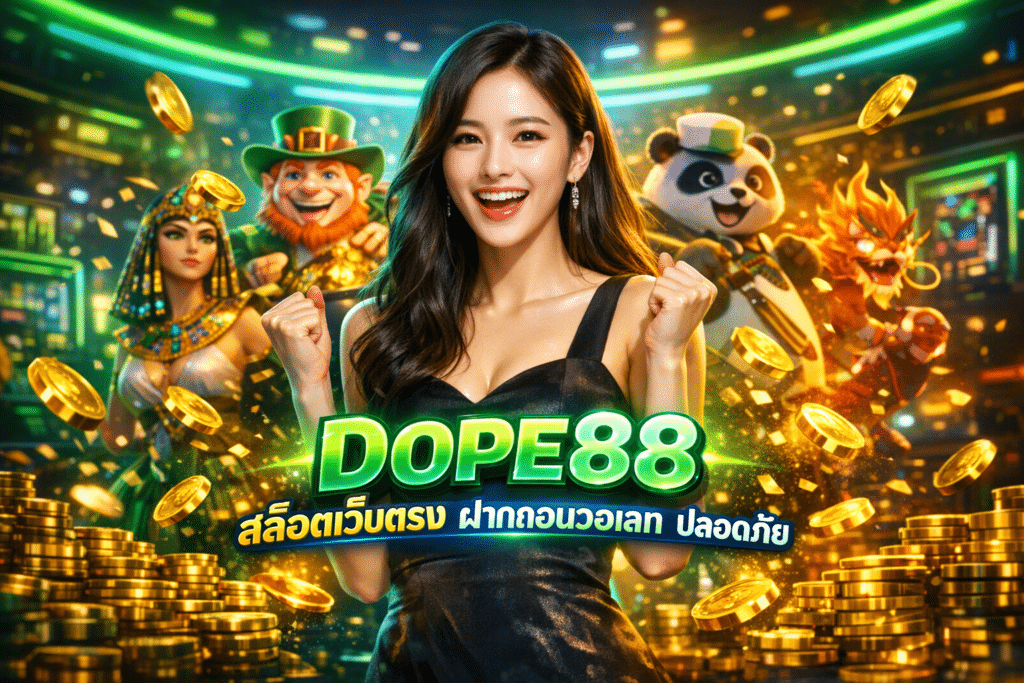 DOPE88 สล็อตเว็บตรง ฝากถอนวอเลท ปลอดภัย
